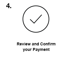 Review and Confirm your Payment.