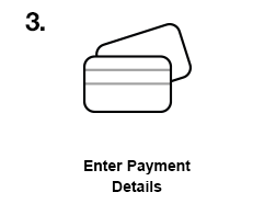 Enter Payment Details.